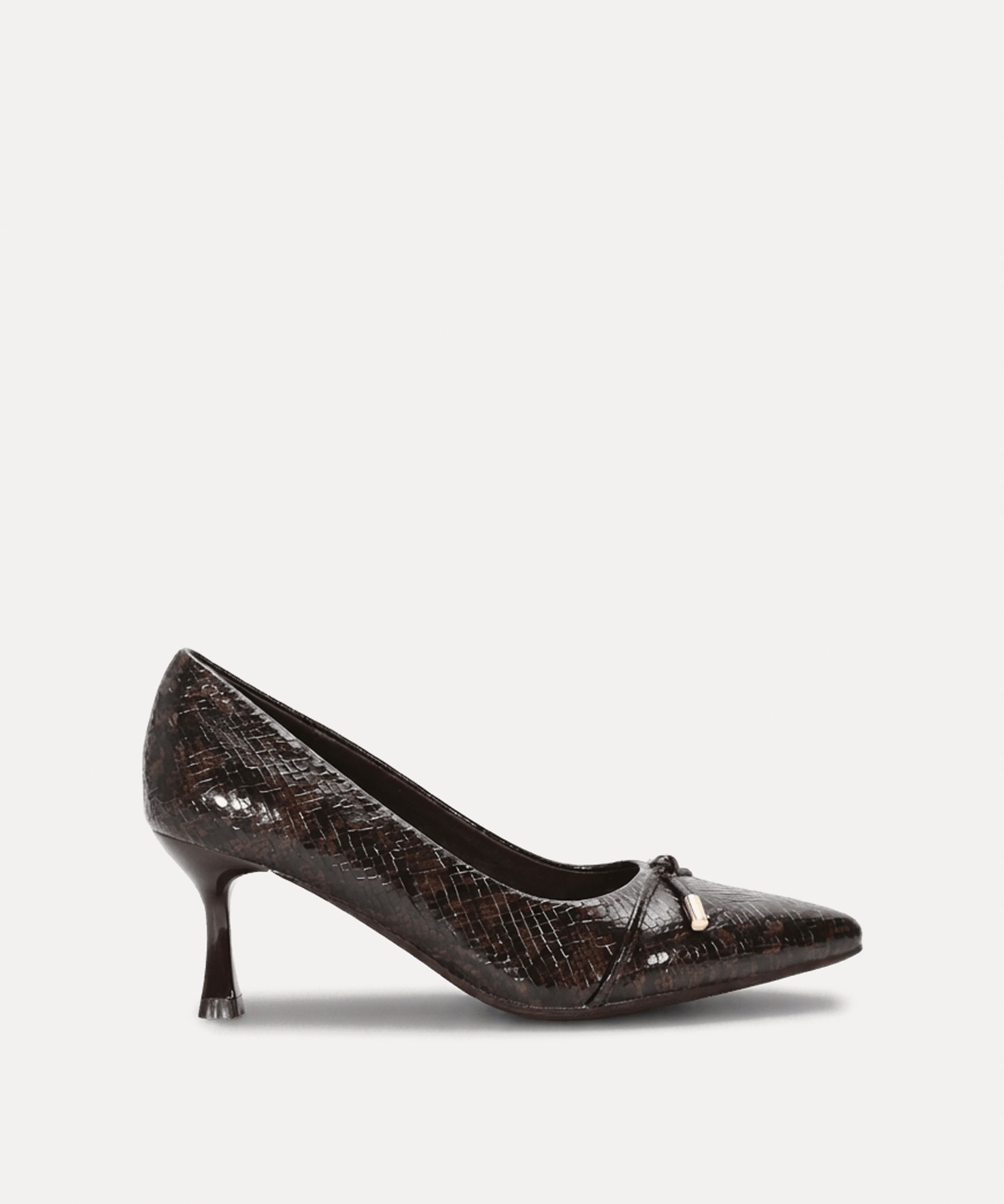Sapato salto fino la&ccedil;o image number null